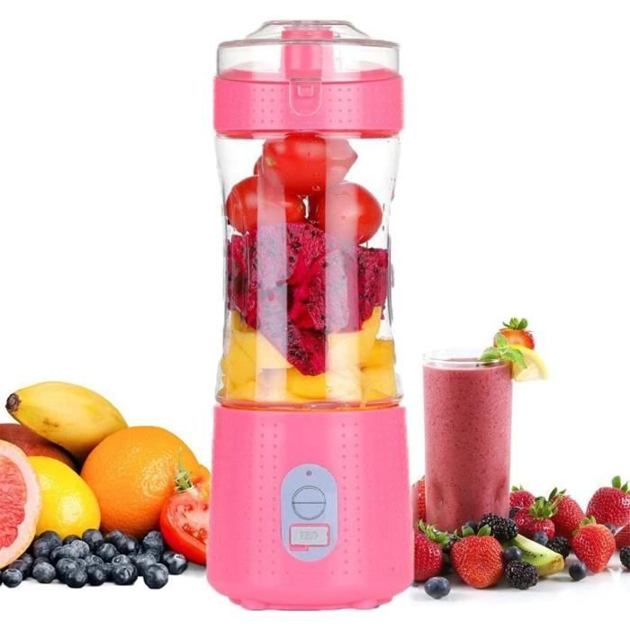 Mixeur portable rechargeable avec USB pour faire des smoothies.