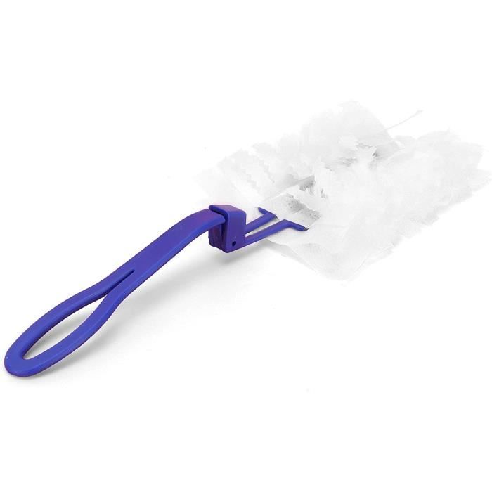 Plumeau Télescopique Microfibre – Pour Nettoyer Sous Les Meubles (Canapé, Lit, Frigo) – Manche Long