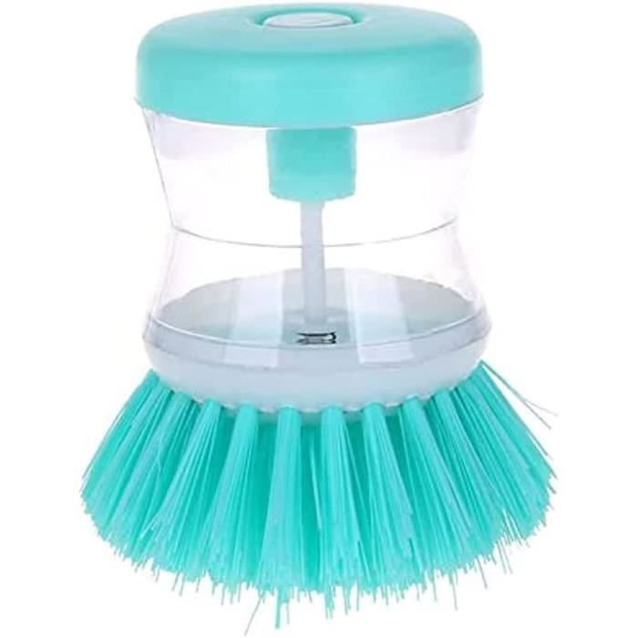 KADAX Brosse à Vaisselle Multifonctionnelle Avec 4 Têtes De Brosse