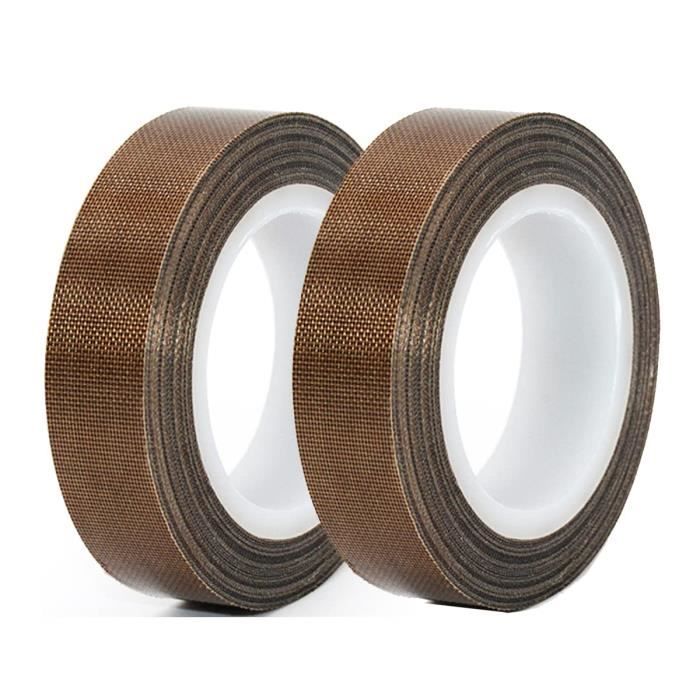 5 Rouleaux Ruban Adhesif Haute Température Polyimide 3 5 8 12 20 Mm *33M Ruban Adhésif Résistant