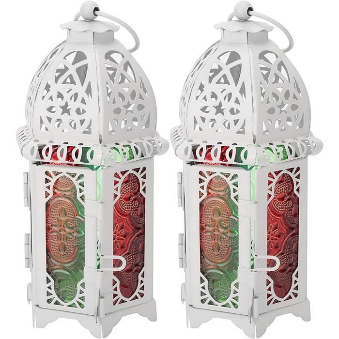 Lanterne En Bois Vintage Sziqiqi - Bougeoir Décoratif 28cm Pour Mariage Rustique, Décoration Intérieur/Extérieur