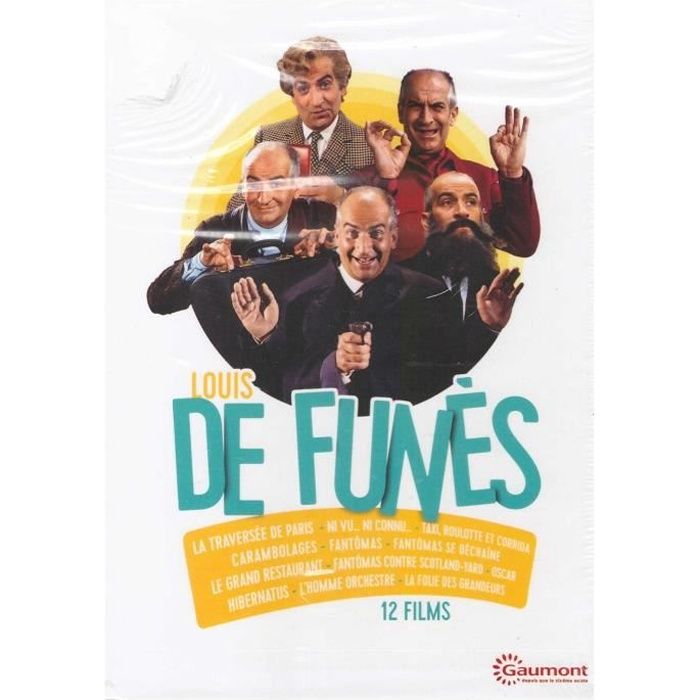 Coffret Louis de Funès - 12 films (DVD) - Cdiscount DVD