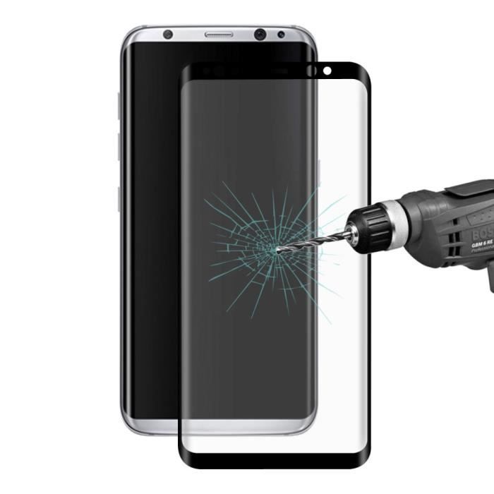 Verre trempé pour Samsung Galaxy S8 et S8+ | Protection d'écran 3D intégrale