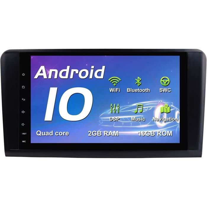 AneQu Android Autoradio Autoradio GPS Navigation pour Mercedes Benz ML CLASS W164 ML350 ML450 ML500 pour Mercedes Benz GL CLA
