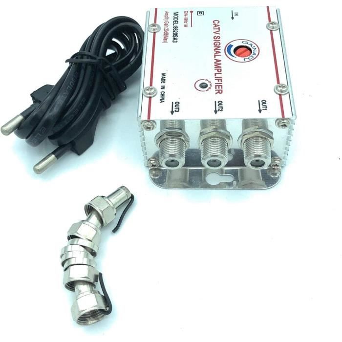 Amplificateur Antenne Tv 3 Sorties