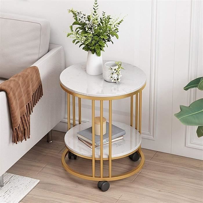 Table /économique Tables gigognes Blanches FCXBQ Table Basse Ovale Table de Salon Couleur: Blanc Table Basse /à 1 tiroir Table Basse Double Table dappoint de canap/é