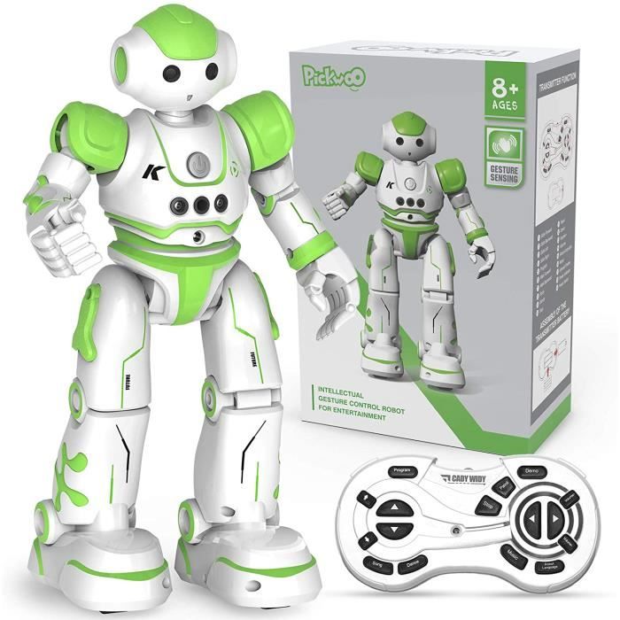 Robot Enfant Jouet -Robot Programmable Telecommandé Intelligent  Radiocommandés -Jouet Enfant 4 5 6 7 8 Ans Garcon -Geste ContrôLe Le -  Cdiscount