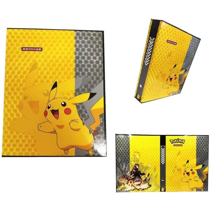 Livre Cahier Carte Pokemon Album de Cartes Pokemon TAG GX EX Capacit/é de 30 Pages 240 Cartes QIFAENY Classeur Pokemon Porte Carte Pokemon Album Carte Pokemon Raichu Portfolio Pokemon