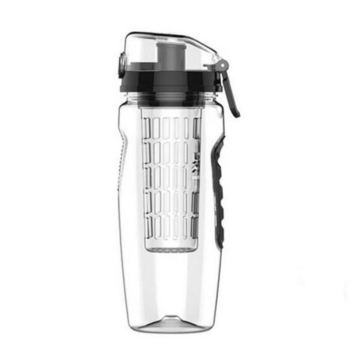 1000 ml Fruit Infuseur bouteille d'eau étanche BPA Free paille Fusion Plastique Boisson 