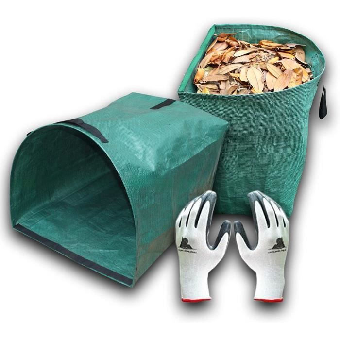 3 x 272L Sac de Jardin Sac de Déchets de Jardin - Autoportante et