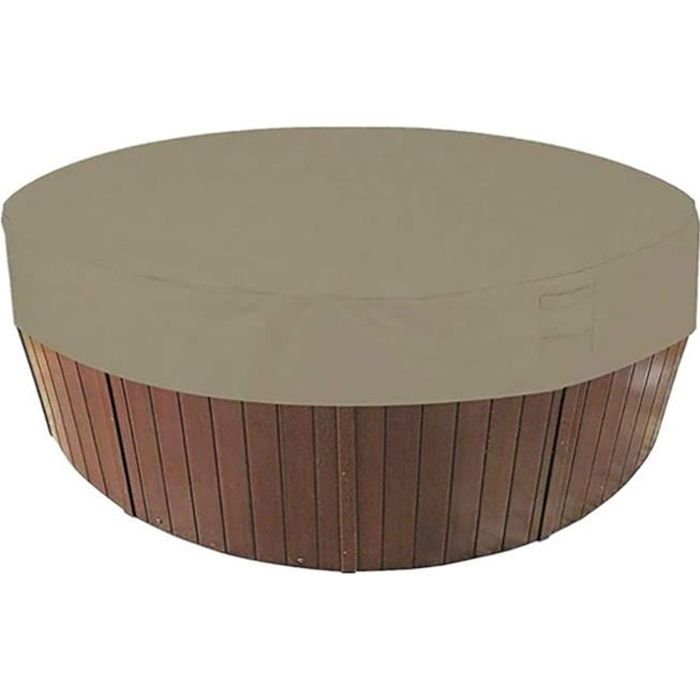 Pare-poussi/ère pour Piscine Ext/érieure Couverture pour Spa Bache De Protection Piscine Ronde circulor Housse De Protection Spas Spa Ext/érieur