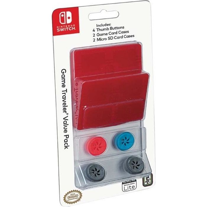 Value Pack officiel Nintendo pour Nintendo Switch et Nintendo Switch Lite.