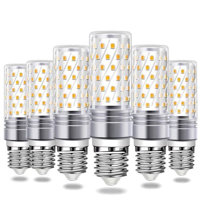 Lot de 5 ampoules avec culot standard E27, conso. de 1,2W