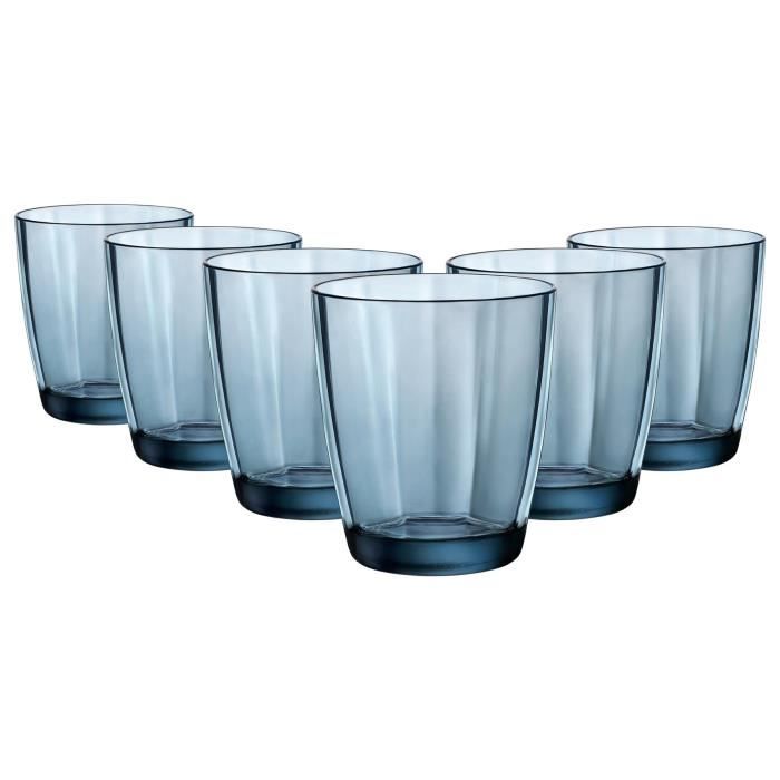 Lot De 24 Verres à Liqueur Bormioli Rocco Arosa 160 Ml - Transparent, Rayures Relief, Lavable Au Lave-vaisselle