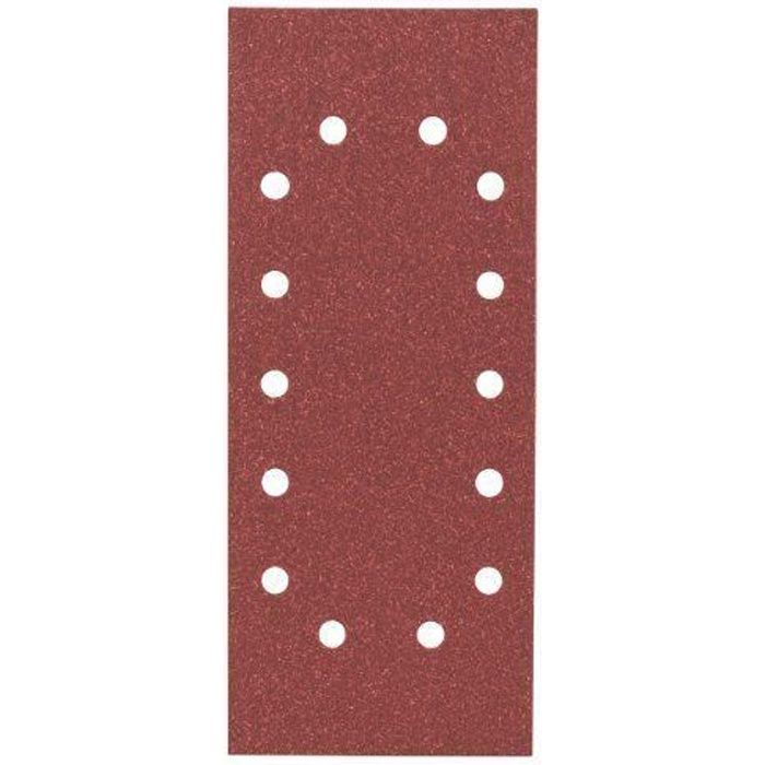 Bosch Papier abrasif pour ponceuse vibrante non perforé - Grain 80 - 280 x 115 mm - Lot de 10 - vue 2