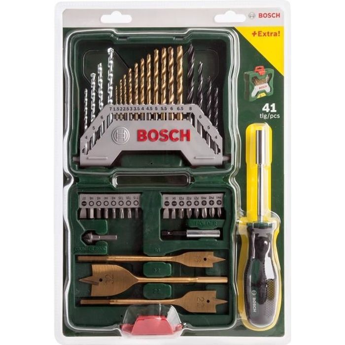 Bosch 2 607 017 334 Caisse à outils pour mécanicien 41 outils