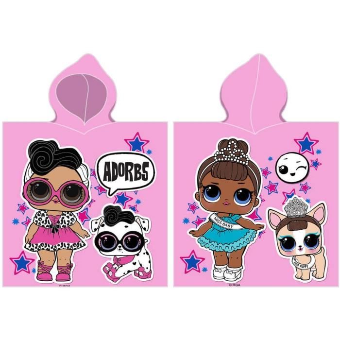 Carbotex Lol Surprise Poncho De Bain 50x115 Fille Capuche Serviette Poncho Coton L O L Poupees Bebe Enfants Plage Rose Cdiscount Puericulture Eveil Bebe Carbotex Lol Surprise Poncho De Bain 50x115 Fille Capuche Serviette Poncho Coton L O L Poupees Bebe Enfants Plage Rose Cdiscount Puericulture Eveil Bebe