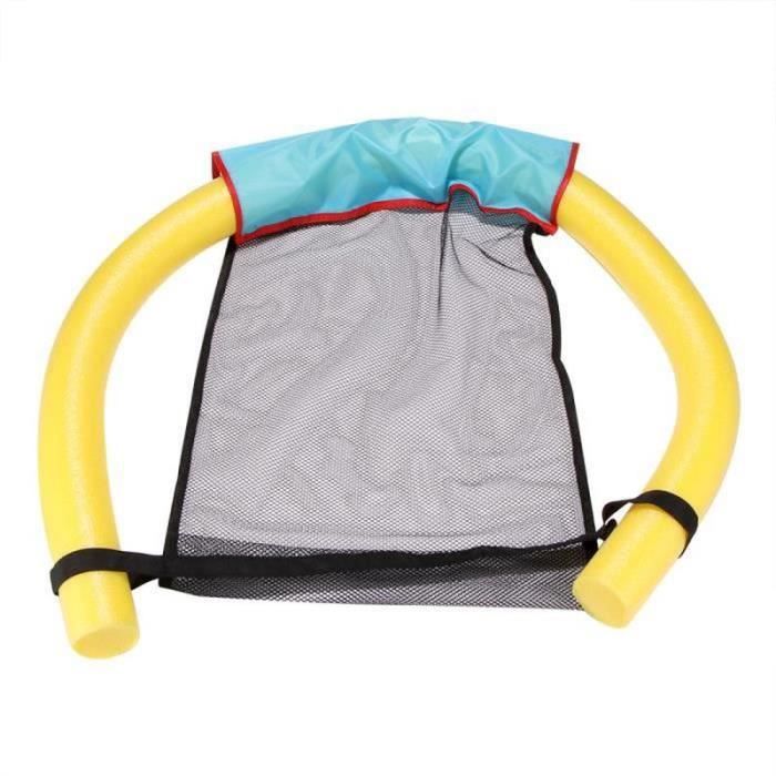 Connecteur Pour Nouilles De Piscine – 2 Trous, Jaune, En EPE écologique, Pour Assembler Flotteurs, Chaises, Bouées (30 Cm)