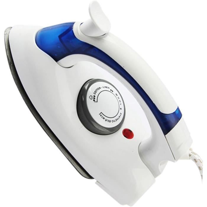 Cuiseur Vapeur Portable 1600W - Fer à Vapeur Pliable Avec Réservoir 250ml - Idéal Voyage