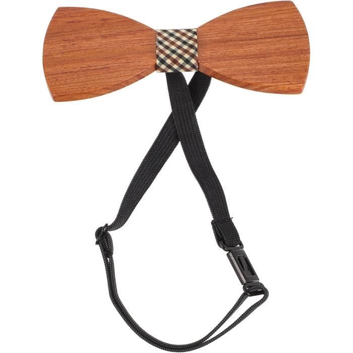Cravate Homme Imprimé Grain De Bois - Cravate En Polyester Jaune Et Rose - 20,3 Cm De Large - Idéale Bureau, Mariage, Cadeau - 12