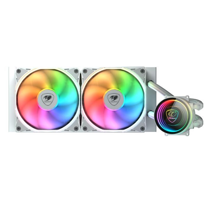 Refroidisseur Gaming - Cougar Gaming - POSEIDONELITE240AW - Éclairage ARGB - Radiateur en aluminium
