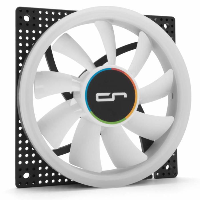 Cryorig Ventilateur - CRONA X - 120 mm - Blanc - Connecteur 4 broches