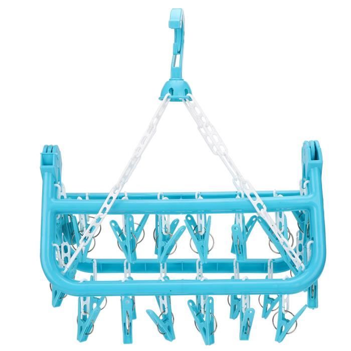 2x Séchoirs à Chaussettes Suspendus Avec Clips – Pratique, Pliable Et Multi-taille