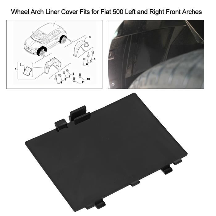 Protecteur Aile Intérieure Avant Droite STEP 63018803 - Compatible Peugeot