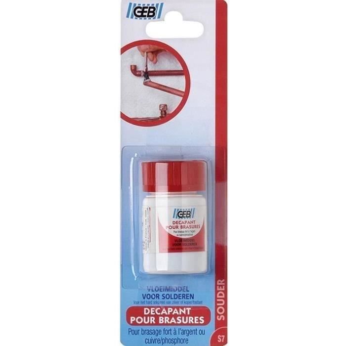 Décapant pour brasure argent et cuivre - 30 g