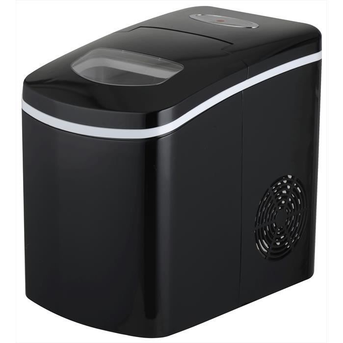 KLAISER Machine &agrave; Gla&ccedil;ons -  - MG52 - Couleur Noir - Consommation 150W - Id&eacute;ale pour cocktails 