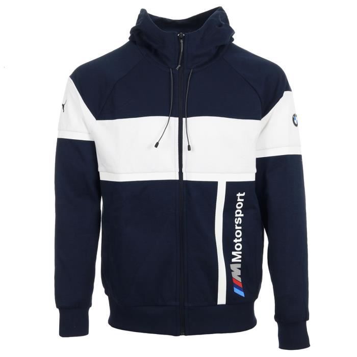 veste puma bmw blanche