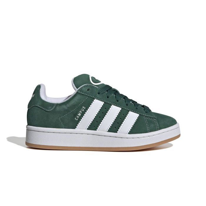 Adidas Chaussures Adidas Campus 00S J pour Enfant - Vert - Lacets - Plat - Textile - Garçon