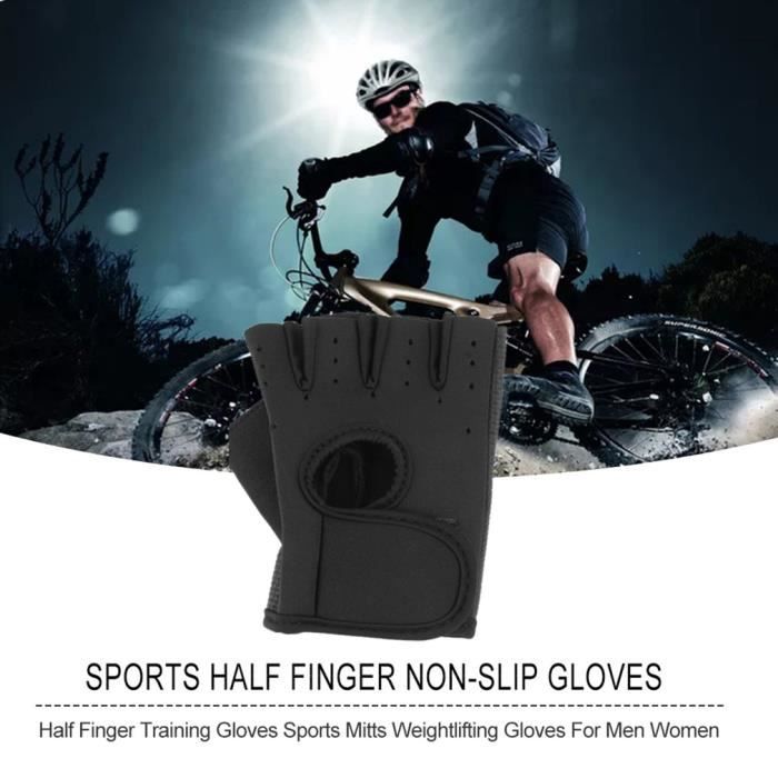 Gants Sans Doigts En Cuir KANGO FITNESS - Pour Fauteuil Roulant, Sport, Musculation - Neuf Avec étiquettes