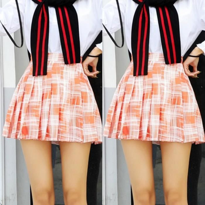 Jupe Culotte Taille Haute A Line Pour Femme Jupe Courte Jupe Plissee Imprimee Czq201209004yel2 Kuai Jaune Achat Vente Jupe Soldes Sur Cdiscount Des Le 20 Janvier Cdiscount