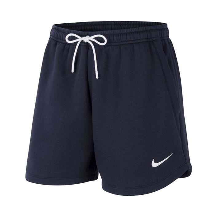 NIKE Short Wmns Park 20 Fleece Bleu marine - Femme/Adulte