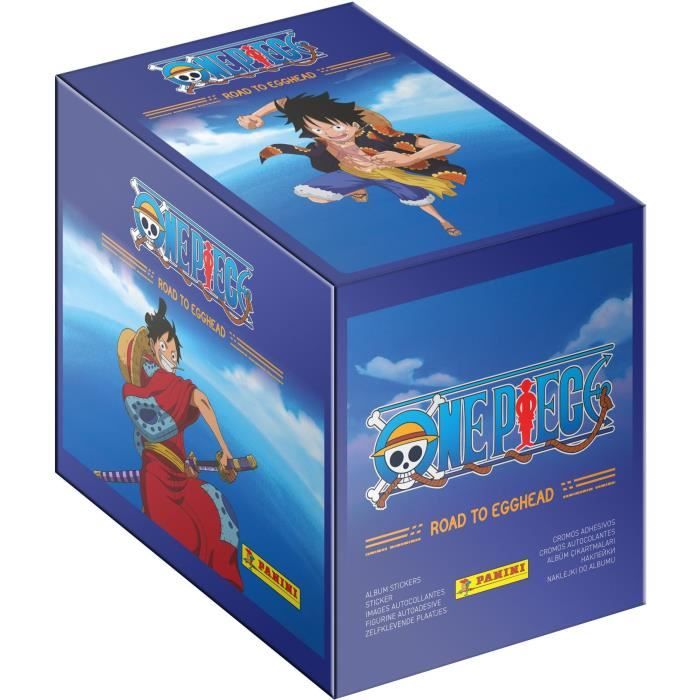 Boîte Panini One Piece Road To Egghead – 8 Pochettes 64 Cartes