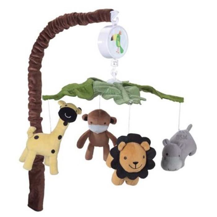 Mobile Musical Jungle Luxe Pour Enfants 3 X Cdiscount Puericulture Eveil Bebe