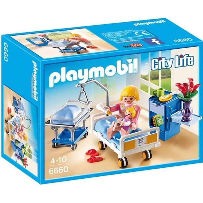 playmobil chambre enfant fille