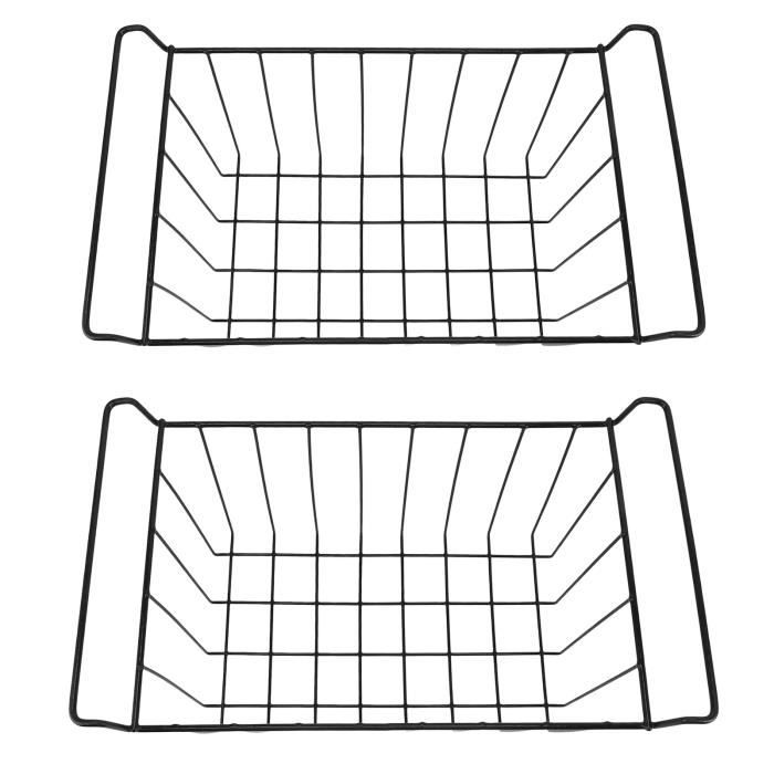 LIA Organiseur De Rangement En Fil Métallique Pour Congélateur Paniers
