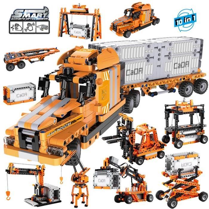 RUMOCOVO® Blocs de construction 10 en 1 pour enfants, briques à ...