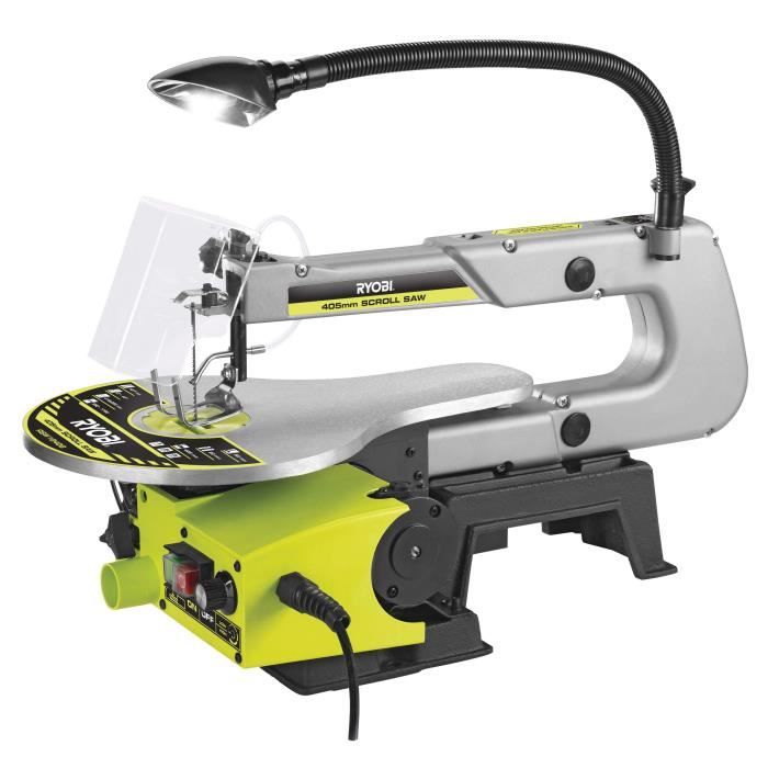 Scie à chantourner stationnaire RYOBI 125W - 405mm RSW1240G