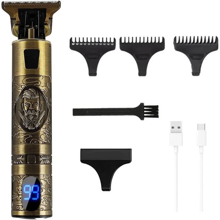 Tondeuse Barbe Et Cheveux Homme – Professionnelle Rechargeable – Sans Marque – Neuf Sous Emballage