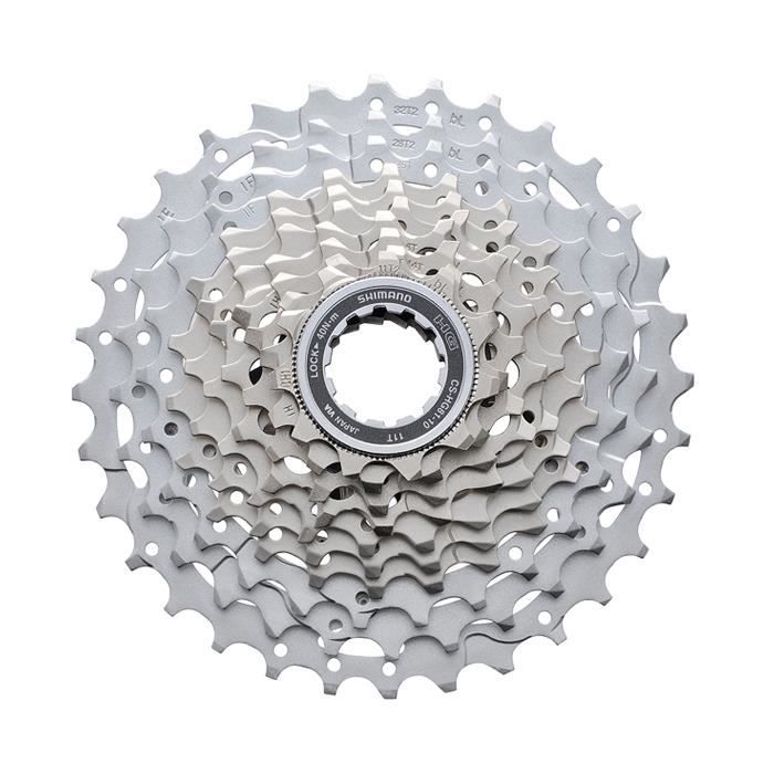 Cassette de pignons SHIMANO SLX HG81 10V 11-34 dents pour VTC, VTT XC ou Enduro