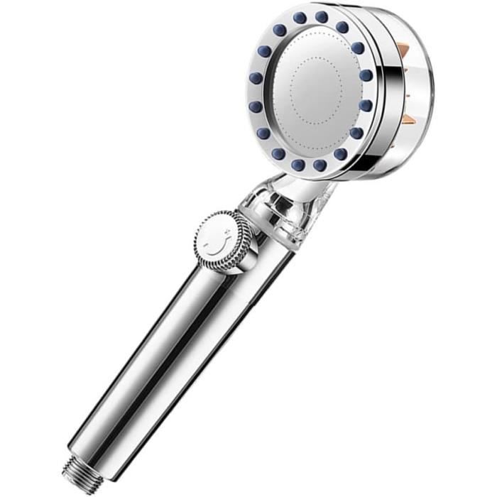 Pommeau De Douche Rond Anticalcaire Diamètre 20cm En ABS Chromé Série