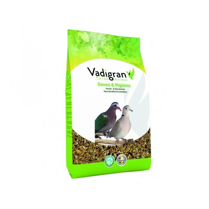 pour OISEAUX tourterelles et colombes 4Kg-Vadigran 10,000000