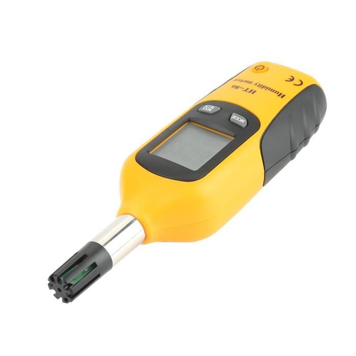 Température du point de rosée, hygromètre à thermomètre, rétroéclairage LCD de température du