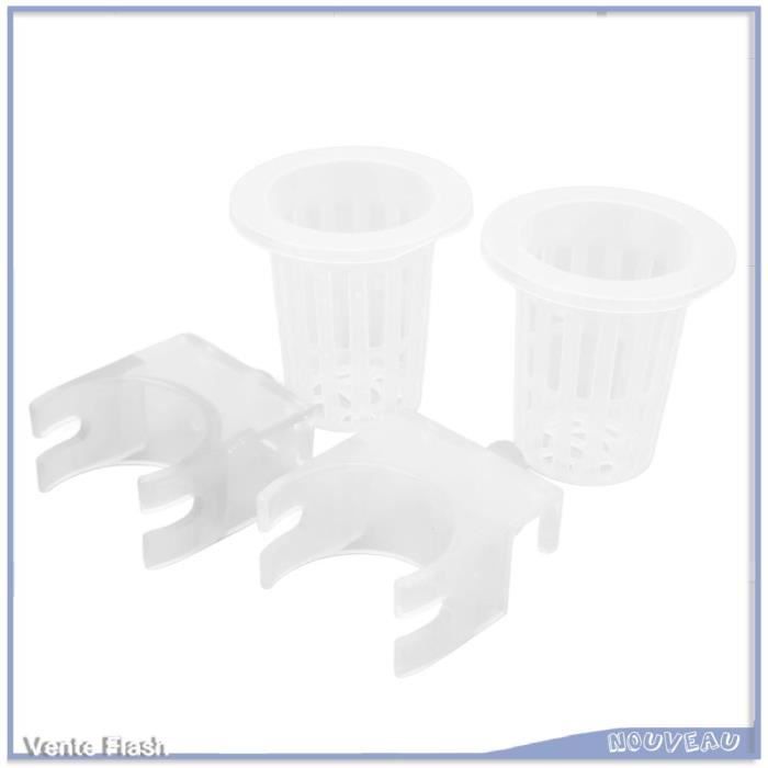 Kit Panier Flottant Carré Avec Plantes Aquatiques De Bassin - Gamm Vert