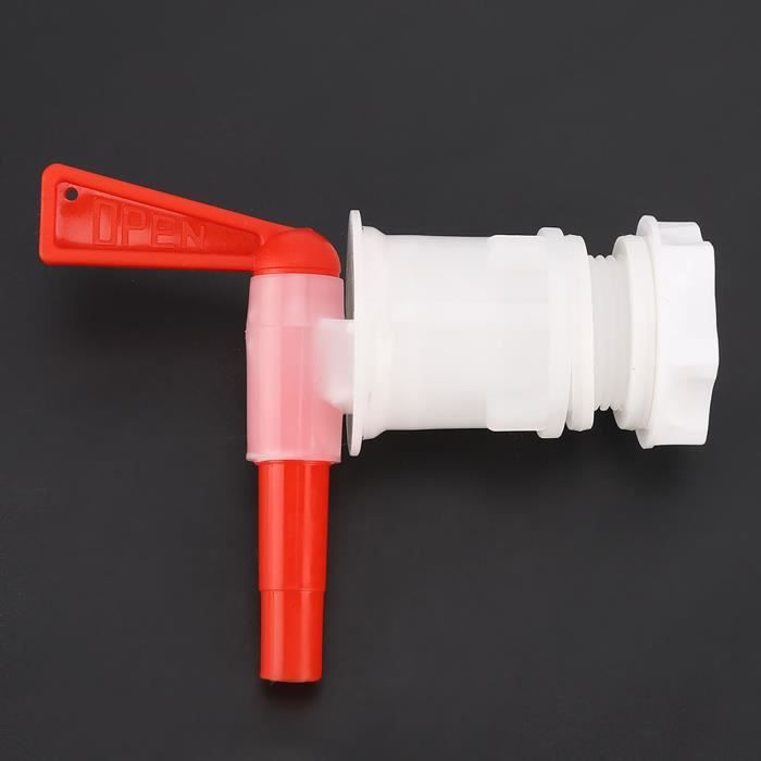 Robinet De Seau D'Embouteillage Plastique Alimentaire | Pour Bière, Vin, Brassage Maison | Fermeture Amovible, Installation Stable