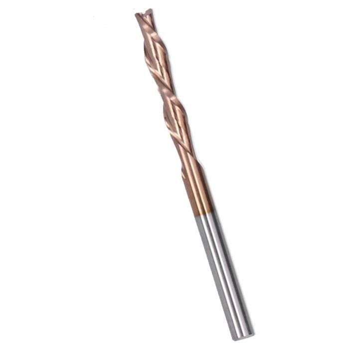 Fraise en bout HSS à nez plat CNC - MINIFINKER - Jeu de fraises en bout