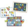 HABA - Boîte de jeu magnétique Alphabet - 147 pièces de lettres magnétiques - Jeu éducatif pour Enfant de 5 ans et +-1